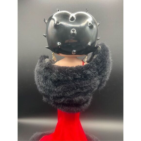 BETTY BOOP SCARLET SPLENDOR DANBURY MINT LIMITED ED PORCELAIN FIGURINE DOLL - Picture 11 of 12